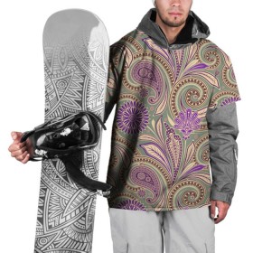 Накидка на куртку 3D с принтом Восточный Узор 2 , 100% полиэстер |  | Тематика изображения на принте: восток | узор