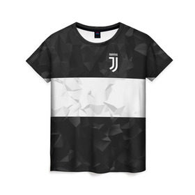 Женская футболка 3D с принтом Juventus 2018 White Line , 100% полиэфир ( синтетическое хлопкоподобное полотно) | прямой крой, круглый вырез горловины, длина до линии бедер | fc | juventus | спорт | спортивные | фк | футбол | футбольный клуб | ювентус