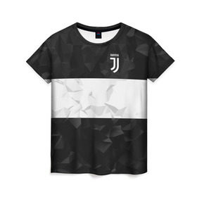 Женская футболка 3D с принтом Juventus 2018 White Line , 100% полиэфир ( синтетическое хлопкоподобное полотно) | прямой крой, круглый вырез горловины, длина до линии бедер | Тематика изображения на принте: fc | juventus | спорт | спортивные | фк | футбол | футбольный клуб | ювентус