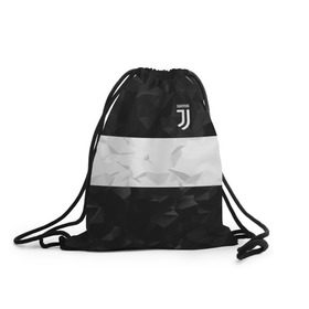Рюкзак-мешок 3D с принтом Juventus 2018 White Line , 100% полиэстер | плотность ткани — 200 г/м2, размер — 35 х 45 см; лямки — толстые шнурки, застежка на шнуровке, без карманов и подкладки | fc | juventus | спорт | спортивные | фк | футбол | футбольный клуб | ювентус