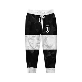 Детские брюки 3D с принтом Juventus 2018 White Line , 100% полиэстер | манжеты по низу, эластичный пояс регулируется шнурком, по бокам два кармана без застежек, внутренняя часть кармана из мелкой сетки | fc | juventus | спорт | спортивные | фк | футбол | футбольный клуб | ювентус