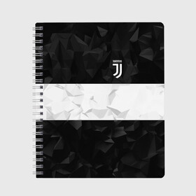 Тетрадь с принтом Juventus White Line , 100% бумага | 48 листов, плотность листов — 60 г/м2, плотность картонной обложки — 250 г/м2. Листы скреплены сбоку удобной пружинной спиралью. Уголки страниц и обложки скругленные. Цвет линий — светло-серый
 | fc | juventus | спорт | спортивные | фк | футбол | футбольный клуб | ювентус