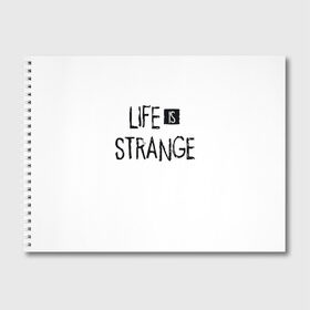 Альбом для рисования с принтом Life is Strange , 100% бумага
 | матовая бумага, плотность 200 мг. | Тематика изображения на принте: life is strange 2 | игра | лайф ис стрэндж | надпись
