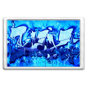 Магнит 45*70 с принтом Необыкновенное граффити , Пластик | Размер: 78*52 мм; Размер печати: 70*45 | color | graffity | urban | город | граффити | краски | уличное искусство