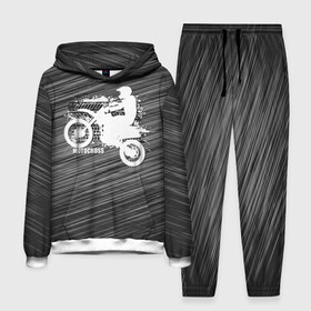 Мужской костюм 3D (с толстовкой) с принтом Motocross ,  |  | motorbike | motorcycle | race | rider | ryder | speed | байк | гонки | гонщик | мото | мотобайк | мотоцикл | райдер | скорость