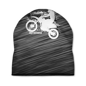 Шапка 3D с принтом Motocross , 100% полиэстер | универсальный размер, печать по всей поверхности изделия | motorbike | motorcycle | race | rider | ryder | speed | байк | гонки | гонщик | мото | мотобайк | мотоцикл | райдер | скорость