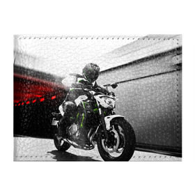 Обложка для студенческого билета с принтом Kawasaki , натуральная кожа | Размер: 11*8 см; Печать на всей внешней стороне | motorbike | motorcycle | race | rider | ryder | speed | yamaha | байк | гонки | гонщик | кавасаки | мото | мотобайк | мотоцикл | райдер | скорость | ямаха