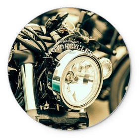 Коврик для мышки круглый с принтом Vintage motocycle , резина и полиэстер | круглая форма, изображение наносится на всю лицевую часть | Тематика изображения на принте: harley | motorbike | motorcycle | race | rider | ryder | speed | байк | гонки | гонщик | мото | мотобайк | мотоцикл | райдер | скорость | харлей