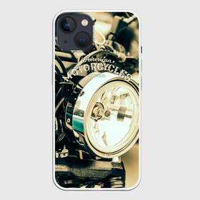 Чехол для iPhone 13 с принтом Vintage motocycle ,  |  | harley | motorbike | motorcycle | race | rider | ryder | speed | байк | гонки | гонщик | мото | мотобайк | мотоцикл | райдер | скорость | харлей