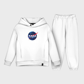 Детский костюм хлопок Oversize с принтом NASA ,  |  | nasa | астронавт | астрофизика | космическое агенство | космонавт | космос | наса | скафандр   | шлем