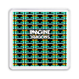 Магнит 55*55 с принтом Imagine Dragons , Пластик | Размер: 65*65 мм; Размер печати: 55*55 мм | альтернативный | американская | группа | драгонс | имеджин | инди | индирок | поп | рок | электроник