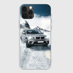 Чехол для iPhone 12 Pro с принтом BMW X5 , силикон | область печати: задняя сторона чехла, без боковых панелей | Тематика изображения на принте: auto | race | авто | автомобиль | бмв | бумер | бэха | гонки | марка | машина