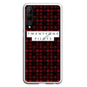 Чехол для Honor P30 с принтом Twenty One Pilots Red , Силикон | Область печати: задняя сторона чехла, без боковых панелей | Тематика изображения на принте: rock | t.o.p. | top | twenty one pilots | рок