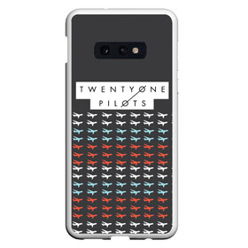 Чехол для Samsung S10E с принтом Twenty One Pilots Planes Brand , Силикон | Область печати: задняя сторона чехла, без боковых панелей | rock | t.o.p. | top | twenty one pilots | рок