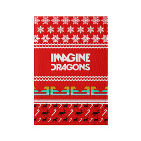 Обложка для паспорта матовая кожа с принтом Праздничный Imagine Dragons , натуральная матовая кожа | размер 19,3 х 13,7 см; прозрачные пластиковые крепления | dragons | imagine | альтернативный | американская | арена | бэн макки | группа | драгонс | дэн | дэн рейнольдс | знак | имеджин | инди | индирок | красный | надпись | новогодний | новый год | поп | праздник