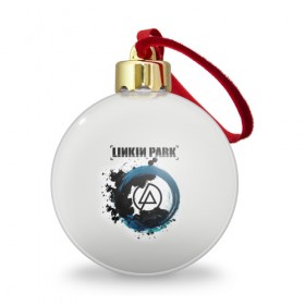 Ёлочный шар с принтом Linkin Park , Пластик | Диаметр: 77 мм | bennington | chester | linkin park | беннингтон | ленкин | линкин | майк | честер