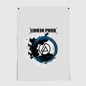 Постер с принтом Linkin Park , 100% бумага
 | бумага, плотность 150 мг. Матовая, но за счет высокого коэффициента гладкости имеет небольшой блеск и дает на свету блики, но в отличии от глянцевой бумаги не покрыта лаком | bennington | chester | linkin park | беннингтон | ленкин | линкин | майк | честер
