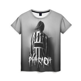 Женская футболка 3D с принтом Фара 1 , 100% полиэфир ( синтетическое хлопкоподобное полотно) | прямой крой, круглый вырез горловины, длина до линии бедер | dead dynasty | pharaoh | pink phloyd | мертвая династия | фараон