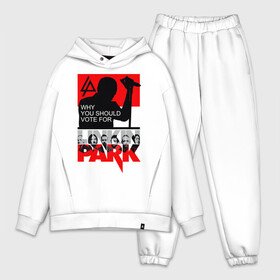 Мужской костюм хлопок OVERSIZE с принтом Linkin Park ,  |  | Тематика изображения на принте: alternative | linkin park | альтернатива | брэд дэлсон | джо хан | дэвид фаррелл | линкин парк | майк шинода | роб бурдон | честер беннингтон
