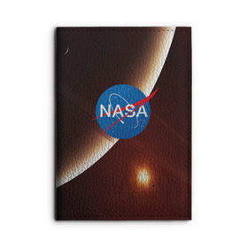 Обложка для автодокументов с принтом NASA SPACE , натуральная кожа |  размер 19,9*13 см; внутри 4 больших “конверта” для документов и один маленький отдел — туда идеально встанут права | galaxy | nasa | space | астрономия | известные | космос | наса | планеты | сатурн