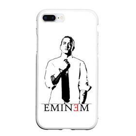 Чехол для iPhone 7Plus/8 Plus матовый с принтом Eminem , Силикон | Область печати: задняя сторона чехла, без боковых панелей | actor | american rapper | composer | eminem | music | rap | record producer | актёр | американский | композитор | музыка | музыкальный продюсер | рэп | рэпер