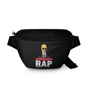Поясная сумка 3D с принтом Rap God Eminem , 100% полиэстер | плотная ткань, ремень с регулируемой длиной, внутри несколько карманов для мелочей, основное отделение и карман с обратной стороны сумки застегиваются на молнию | actor | american rapper | composer | eminem | music | rap | rap god | record producer |   | актёр | американский | композитор | музыка | музыкальный продюсер | рэп | рэпер