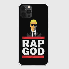 Чехол для iPhone 12 Pro Max с принтом Rap God Eminem , Силикон |  | actor | american rapper | composer | eminem | music | rap | rap god | record producer |   | актёр | американский | композитор | музыка | музыкальный продюсер | рэп | рэпер