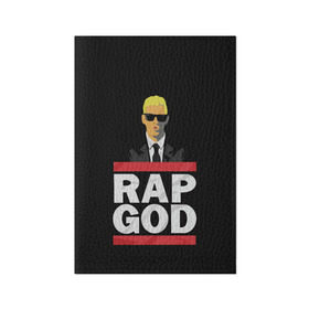 Обложка для паспорта матовая кожа с принтом Rap God Eminem , натуральная матовая кожа | размер 19,3 х 13,7 см; прозрачные пластиковые крепления | actor | american rapper | composer | eminem | music | rap | rap god | record producer |   | актёр | американский | композитор | музыка | музыкальный продюсер | рэп | рэпер
