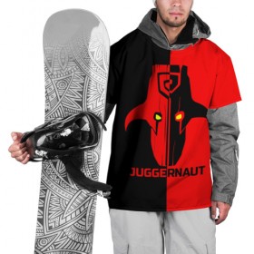 Накидка на куртку 3D с принтом Juggernaut , 100% полиэстер |  | jaggernaut | jugernaut | герой | джаггернаут | джагернаут | дота