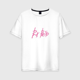 Женская футболка хлопок Oversize с принтом Pink Phloyd , 100% хлопок | свободный крой, круглый ворот, спущенный рукав, длина до линии бедер
 | dead dynasty | pharaoh | pink phloyd | мертвая династия | фараон