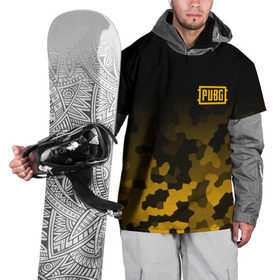 Накидка на куртку 3D с принтом PUBG Military , 100% полиэстер |  | battle royal | playerunknowns battlegrounds | pubg | пабг | пубг