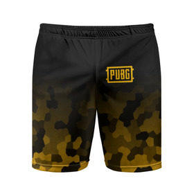 Мужские шорты спортивные с принтом PUBG Military  ,  |  | battle royal | playerunknowns battlegrounds | pubg | пабг | пубг