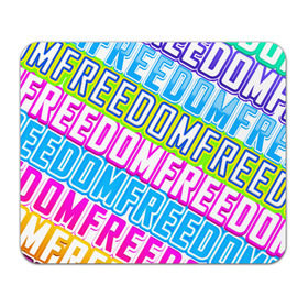 Коврик прямоугольный с принтом FREEDOM 2 , натуральный каучук | размер 230 х 185 мм; запечатка лицевой стороны | freedom | арт | свобода