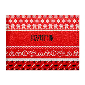 Обложка для студенческого билета с принтом Праздничный Led Zeppelin , натуральная кожа | Размер: 11*8 см; Печать на всей внешней стороне | led zeppelin | блюз | группа | джимми пейдж | джон генри бонэм | джон пол джонс | знак | красный | лед зепелен | лед зеппелин | метал | надпись | новогодний | новый год | праздник | роберт плант | рождество