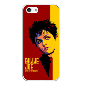 Чехол для iPhone 5/5S матовый с принтом Green day Armstrong Billy Joe , Силикон | Область печати: задняя сторона чехла, без боковых панелей | actor | american | armstrong | band | billy joe | green day | musician | producer | punk | rock | songwriter | vocalist | автор песен | актер вокалист | американский | армстронг | билли джо | группа | зеленый день | музыкант | панк | продюсер | рок