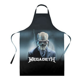 Фартук 3D с принтом Megadeth , 100% полиэстер | общий размер — 65 х 85 см, ширина нагрудника — 26 см, горловина — 53 см, длина завязок — 54 см, общий обхват в поясе — 173 см. Принт на завязках и на горловине наносится с двух сторон, на основной части фартука — только с внешней стороны | megadeth |   megadet | группа | дирк вербурен | дэвид эллефсон | дэйв мастейн | кико лоурейро | мегадет | мегадетх | метал | рок | трэш | трэшметал | тяжелый | хард | хардрок | хеви | хевиметал