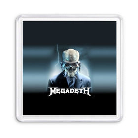 Магнит 55*55 с принтом Megadeth , Пластик | Размер: 65*65 мм; Размер печати: 55*55 мм | Тематика изображения на принте: megadeth |   megadet | группа | дирк вербурен | дэвид эллефсон | дэйв мастейн | кико лоурейро | мегадет | мегадетх | метал | рок | трэш | трэшметал | тяжелый | хард | хардрок | хеви | хевиметал