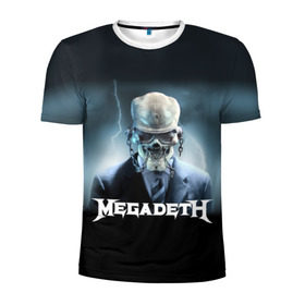 Мужская футболка 3D спортивная с принтом Megadeth , 100% полиэстер с улучшенными характеристиками | приталенный силуэт, круглая горловина, широкие плечи, сужается к линии бедра | megadeth |   megadet | группа | дирк вербурен | дэвид эллефсон | дэйв мастейн | кико лоурейро | мегадет | мегадетх | метал | рок | трэш | трэшметал | тяжелый | хард | хардрок | хеви | хевиметал