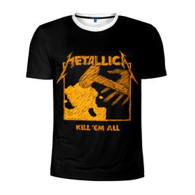 Мужская футболка 3D спортивная с принтом Metallica , 100% полиэстер с улучшенными характеристиками | приталенный силуэт, круглая горловина, широкие плечи, сужается к линии бедра | american | band | cliff burton | dave mustaine | hard | james hatfield | jason newsted | kirk hammett | lars ulrich | metal | metallica | robert trujillo | rock | ron mcgowney | thrash | американская | джеймс хэтфилд | ларс ул | метал группа | трэш метал 