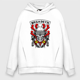 Мужское худи Oversize хлопок с принтом Megadeth , френч-терри — 70% хлопок, 30% полиэстер. Мягкий теплый начес внутри —100% хлопок | боковые карманы, эластичные манжеты и нижняя кромка, капюшон на магнитной кнопке | megadet | megadeth | группа | дирк вербурен | дэвид эллефсон | дэйв мастейн | кико лоурейро | мегадет | мегадетх | метал | рок | трэш | трэшметал | тяжелый | хард | хардрок | хеви | хевиметал