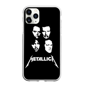 Чехол для iPhone 11 Pro матовый с принтом Metallica , Силикон |  | american | band | cliff burton | dave mustaine | hard | james hatfield | jason newsted | kirk hammett | lars ulrich | metal | metallica | robert trujillo | rock | ron mcgowney | thrash | американская | джеймс хэтфилд | ларс ул | метал группа | трэш метал 