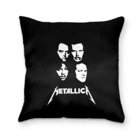 Подушка 3D с принтом Metallica , наволочка – 100% полиэстер, наполнитель – холлофайбер (легкий наполнитель, не вызывает аллергию). | состоит из подушки и наволочки. Наволочка на молнии, легко снимается для стирки | american | band | cliff burton | dave mustaine | hard | james hatfield | jason newsted | kirk hammett | lars ulrich | metal | metallica | robert trujillo | rock | ron mcgowney | thrash | американская | джеймс хэтфилд | ларс ул | метал группа | трэш метал 