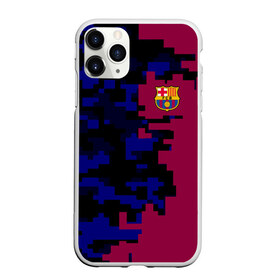 Чехол для iPhone 11 Pro Max матовый с принтом FC Barca 2018 Creative uniform , Силикон |  | fc | fc barcelona | fcb | fly emirates | ronaldo | абстракция | барселона | геометрия | зож | клуб | линии | месси | модные | мяч | реал мадрид | спорт | спортивные | тренды | футбол | футбольный клуб | эмблема