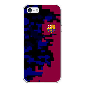 Чехол для iPhone 5/5S матовый с принтом FC Barca 2018 Creative uniform , Силикон | Область печати: задняя сторона чехла, без боковых панелей | fc | fc barcelona | fcb | fly emirates | ronaldo | абстракция | барселона | геометрия | зож | клуб | линии | месси | модные | мяч | реал мадрид | спорт | спортивные | тренды | футбол | футбольный клуб | эмблема