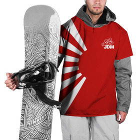 Накидка на куртку 3D с принтом JDM , 100% полиэстер |  | car | drift | japan | jdm | race | street | авто | автомобиль | гонки | дрифт | король | машина | флаг | япония