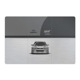 Магнитный плакат 3Х2 с принтом Subaru , Полимерный материал с магнитным слоем | 6 деталей размером 9*9 см | Тематика изображения на принте: car | impreza | jdm | race | sti | subaru | wrx | авто | гонки | импреза | машина | субару