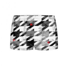 Мужские трусы 3D с принтом gray geometry collection , 50% хлопок, 50% полиэстер | классическая посадка, на поясе мягкая тканевая резинка | abstraction | geometry | абстракция | геометрия | грань | краски | кубик | кубики | линии | мозаика | разноцветные | ребро | текстура | тени | узор