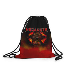 Рюкзак-мешок 3D с принтом Megadeth , 100% полиэстер | плотность ткани — 200 г/м2, размер — 35 х 45 см; лямки — толстые шнурки, застежка на шнуровке, без карманов и подкладки | megadet | megadeth | группа | дирк вербурен | дэвид эллефсон | дэйв мастейн | кико лоурейро | мегадет | мегадетх | метал | рок | трэш | трэшметал | тяжелый | хард | хардрок | хеви | хевиметал