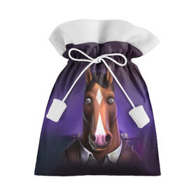 Подарочный 3D мешок с принтом BoJack , 100% полиэстер | Размер: 29*39 см | bojack horseman | конь боджек | лошадь боджек