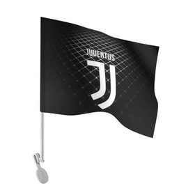 Флаг для автомобиля с принтом Juventus 2018 Line , 100% полиэстер | Размер: 30*21 см | fc | juventus | спорт | спортивные | фк | футбол | ювентус